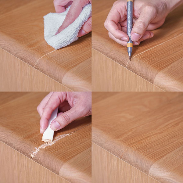 天然木家具のお手入れ方法