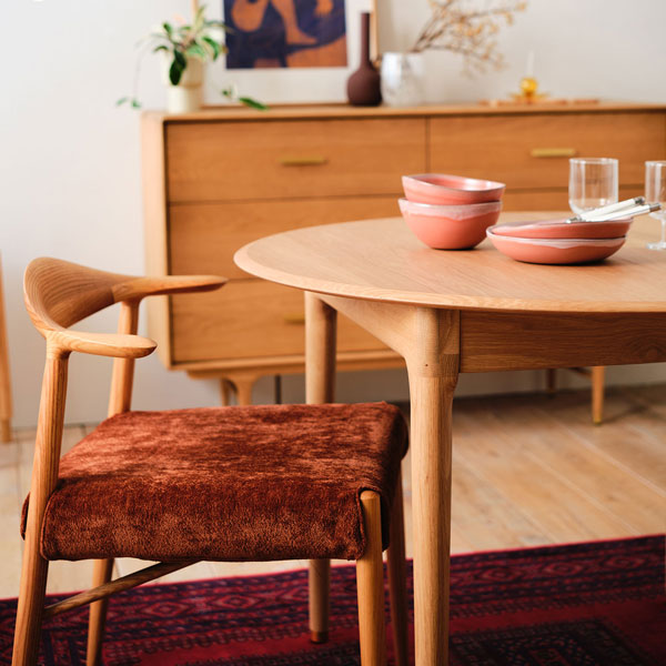自然素材のダイニングテーブル - ASPLUND